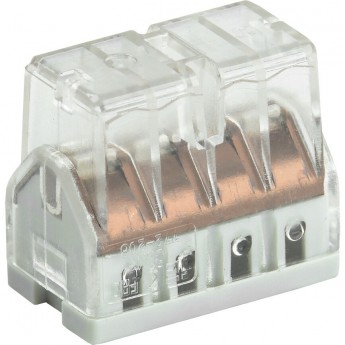 Клемма строительно-монтажная IEK UKZ30-208-004 СМК 772-208 (уп.4шт)