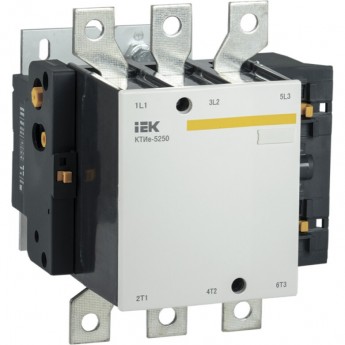 Контактор IEK КТИе-5250 250А 230В/АС3 - KKTE50-250-230-10 Контактор IEK КТИе-5250 250А 230В/АС3 - KKTE50-250-230-10
