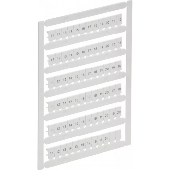 Маркер IEK ARMAFIX AF-CT10D-M-004-02 для CTS/CP 4кв.мм "11-20"