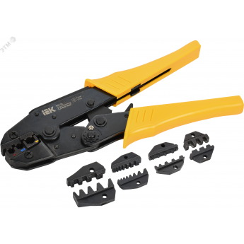 Набор клещи обжимные IEK КО-01+5 сменных матриц ARMA2L 3 A2L3-NK11-05-01 Набор клещи обжимные IEK КО-01+5 сменных матриц ARMA2L 3 A2L3-NK11-05-01