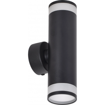 Настенный накладной светильник IEK Lighting 4009 под лампу 2хgu10 черный