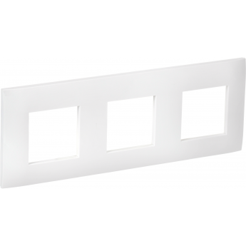 Рамка 3-местная IEK SKANDY SK-F03W арктический белый