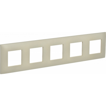 Рамка на 5 постов IEK SKANDY SK-F01B бежевый SK-M52-K10
