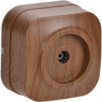 Розетка одноместная для открытой установки телевизионная РТВ20-ХД IEK GLORY дуб - EAH10-K24 Розетка одноместная для открытой установки телевизионная РТВ20-ХД IEK GLORY дуб - EAH10-K24