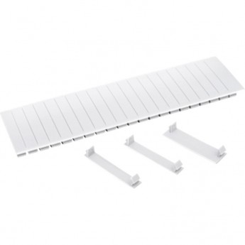 Заглушка IEK 12 модулей белая - YZM10-12-K01 Заглушка IEK 12 модулей белая - YZM10-12-K01