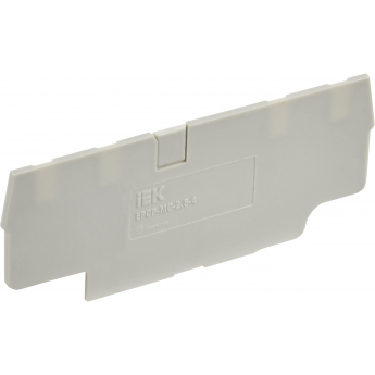 Заглушка IEK для CP-MC 4 вывода 2,5мм2 серая Заглушка IEK для CP-MC 4 вывода 2,5мм2 серая